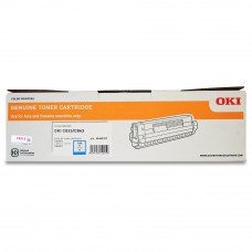OKI C833 Toner cartridge 10k pages - Cyan (46443107)